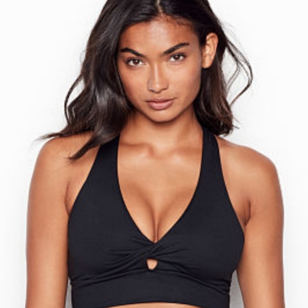Twist-front Sports Bra